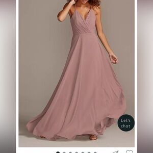 David’s bridal dress. Color quartz